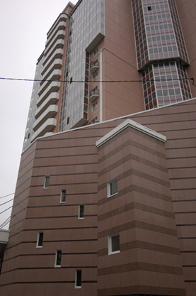Жилой комплекс, г. Одинцово. Фрагмент фасада здания